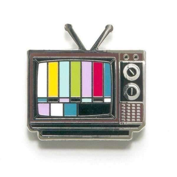 Retro TV Pin